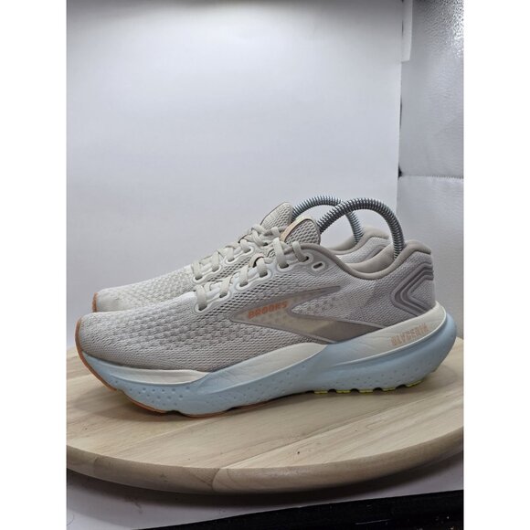 Brooks Shoes - Brooks Glycerin 21 Womens 9 Shoes Beige Running Walking 1204081B195 Sneaker